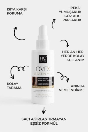 Hc Ovex Keratin & Biotin Saç Bakım Sütü - 150 Ml. Yeni Koku - 4