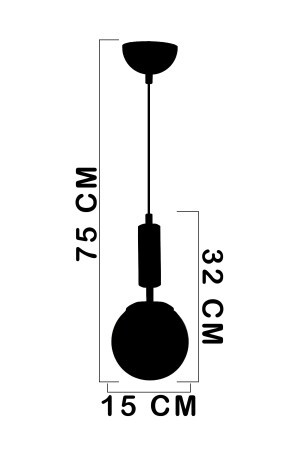 Hector-Kronleuchter aus Rauchglas mit Antik-Finish 10156201 - 5