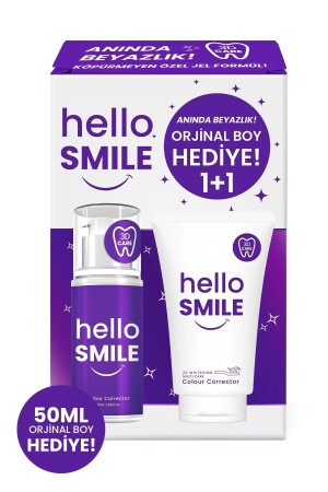 Hello Smile 3D Anında Beyazlatıcı Diş Jeli (50 ML Tüp Hediyeli) - 3