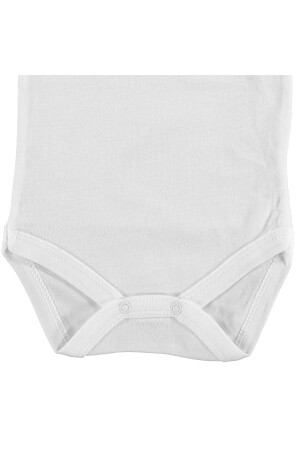 Hellobaby Bebek Basic Ribana Bisiklet Yaka 3lü Atlet Body Hellobaby Atlet - 4