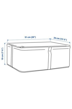 Hemmafixare Aufbewahrungsbox, Weiß-Grau 905. 039. 21 - 9