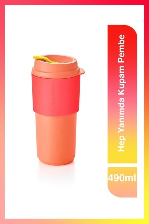 Hep Yanımda Kupam 490 Ml Pembe PKTTPRYNSET160 - 1