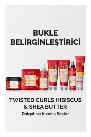 Hibiscus & Shea Butter Bukle Belirginleştirici Onarıcı Saç Bakım Köpüğü 150 ml - 6