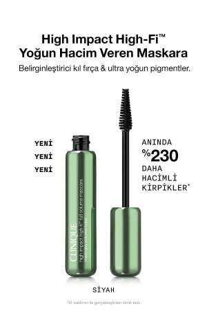 High Impact High-Fi Full Volume Mascara 01 Intense Black - 1