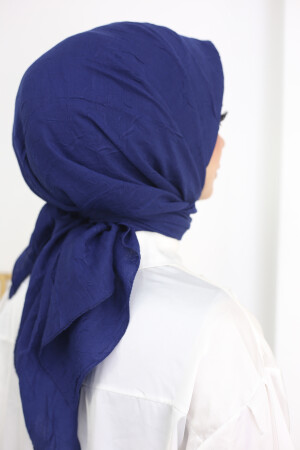 Hijab-Damen-Bambusschal, Marineblau - 4