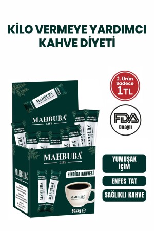 Hindiba Kahvesi Kilo Vermeye Ödem Atmaya Yardımcı Zayıflama Detox Diyet 1 Aylık Kullanım 60x2gr - 1