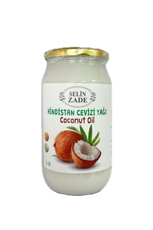 Hindistan Cevizi Yağı 1 Lt (soğuk Sıkım) %100 Saf - 2