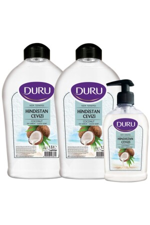 Hindistan Cevizli Sıvı Sabun 1,5-1,5-300ml DH15300 - 1