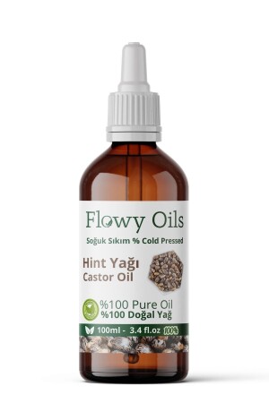 Hint Yağı %100 Doğal Bitkisel Sabit Yağ Castor Oil 100ml - 2