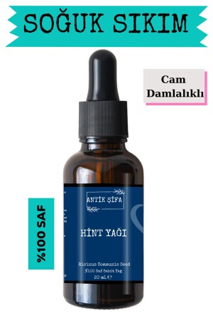 Hint Yağı (20ml)- %100 Saf Soğuk Sıkım Hint Yağı - 1