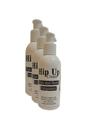 Hipup Hip Lift-Po-Vergrößerung-Straffung-Anti-Cellulite-Körpercreme 120 ml 3 Stk - 2