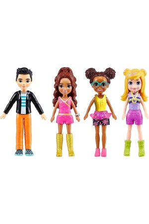 HKW10 Polly Pocket ve Arkadaşları Kombin Eğlencesi Oyun Seti - 8