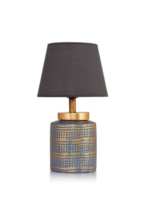 Hmy Design Grande Keramiklampenschirm – Blau / Gold - 4