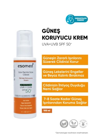 Hochschützende, feuchtigkeitsspendende Spf50 Uva UVB Fleckenfreie Sonnencreme 100 ml 100 mlkl - 2