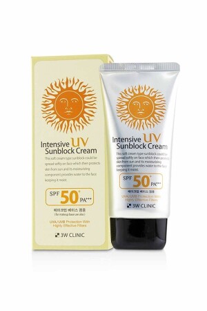 Hochschützende Sonnencreme 3w Clinic Intensive UV Sun Block Cream Spf50+ Pa+++ 8809192574892 - 3