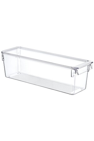 Hoher transparenter Organizer Mini mit Deckel (36 x 10–5 x 10 cm) - 4