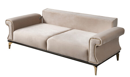 Holly Gold Sofa - 6