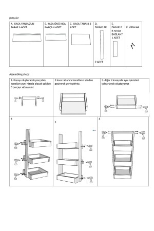 Holz-Organizer-Korb, Badezimmer-Organizer Crisper 25020 - 7