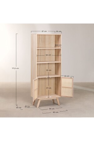 Holzbuffet mit Hazeran-Detail, Konsole 302 - 5