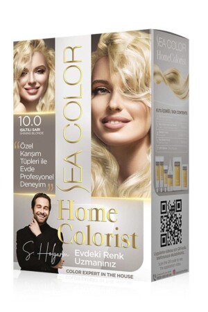 Homecolorist 10. 0 Schimmernde blonde Haarfarbe - 3