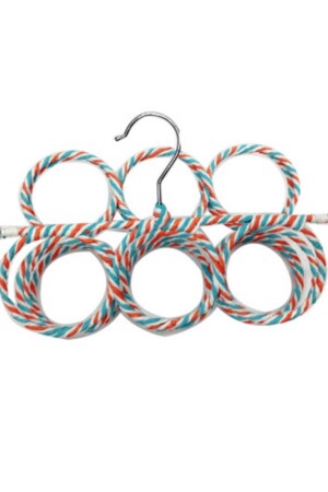 Hoop Ring Seil Schal Mehrere 28 Löcher Schal Gürtel Krawatte Strap İplişal1 - 7