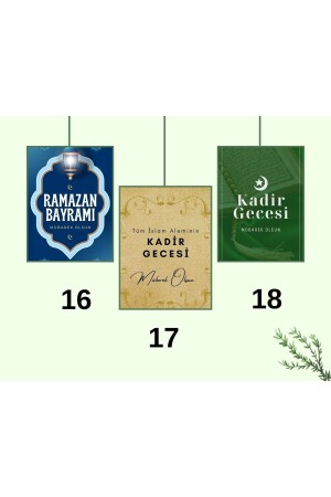 Hoşgeldin Ramazan Temalı Ramazan Hediyesi 50 Adet - 9