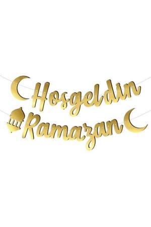 Hoşgeldin Ramazan Uzar Yazı Banner BM4354 - 2