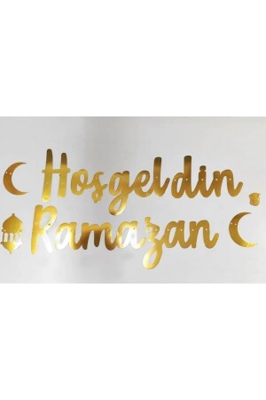 Hoşgeldin Ramazan Uzar Yazı Banner BM4354 - 4