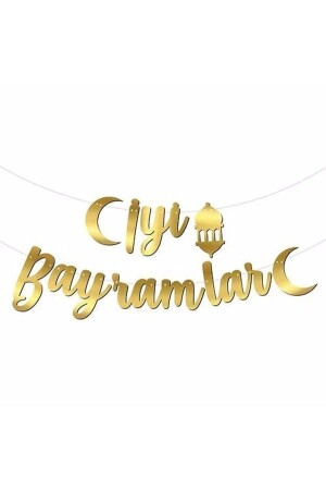 Hoşgeldin Ramazan Yazılı Banner İyi Bayramlar Banner Ramazan Süsleri Eid Mubarak - 3