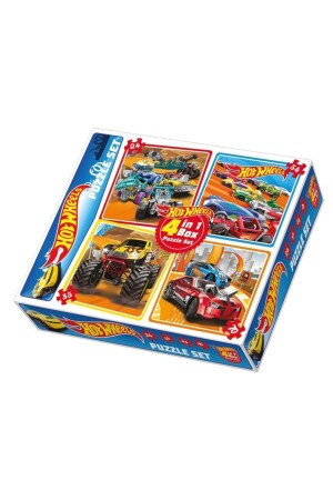 Hot Wheels 4-in-1-Puzzle - 2