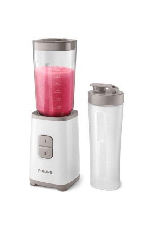 HR2602-00 Daily Collection Smoothie Mini Blender Beyaz - 2