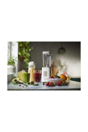 HR2602-00 Daily Collection Smoothie Mini Blender Beyaz - 5