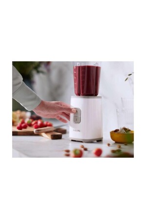 HR2602-00 Daily Collection Smoothie Mini Blender Beyaz - 6