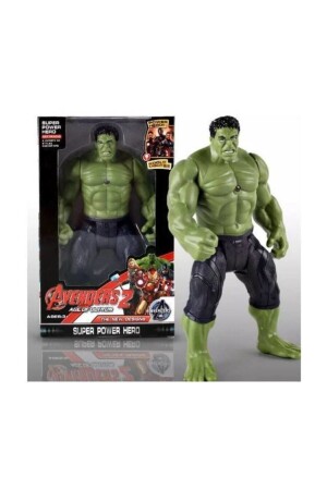 Hulk Figür Oyuncak Yeşil Dev Titan Hero Işıklı Büyük Boy Figür - 1