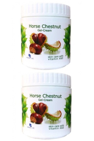 Hunca At Kestanesi Kremi 2x500 Ml Horse Chestnut Gel - Cream - 3