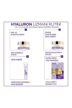 Hyaluron Expert Skin Plumping Feuchtigkeitsspendende Augencreme – Hyaluronsäure - 8