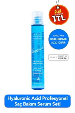 Hyaluronic Acid Konsantre Saç Bakım Serumu Jigott Professional Hyaluronic Acid Hair Ampoule 13ml - 2