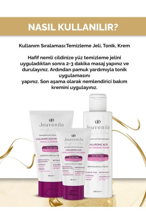 Hyaluronik Asit Içerikli Nemlendirici & Detoks Etkili Cilt Bakım Seti (150ML 200ML 50ML) - 7