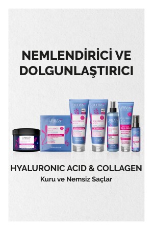 Hyaluronik Asit&Kolajen Kuru ve Cansız Saçlara Özel Saç Bakım Serumu-75ML-UV Koruma - 6