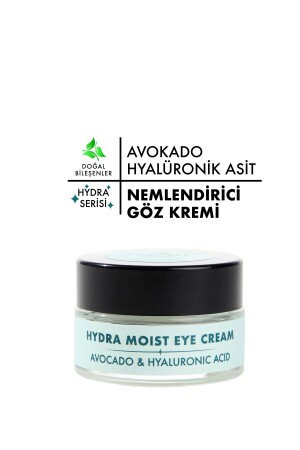 Hydra Moist Eye Cream – feuchtigkeitsspendende Augencreme mit Avocado und Hyaluronsäure - 2