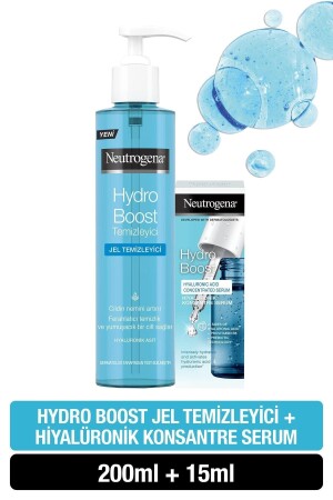 Hydro Boost Gel-Reiniger 200 ml + Hydro Bost Hyaluronsäure-Konzentrat Ser. 3574661755786 - 3