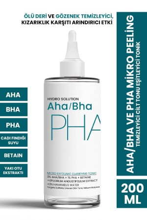 Hydro Solution Aha-bha Ve Pha Mikro Peeling Temizleyici Cilt Tonu Eşitleyici Tonik 200 ml FP.25.01.037.001 - 2