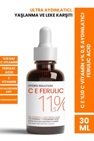 Hydro Solution C E %10 C Vitamin % 0,5 Aydınlatıcı Ferulic Acid 30 ml FP.25.01.101.003 - 2