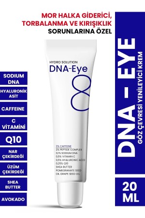 Hydro Solution Dna Eye Augenkontur-Erneuerungscreme gegen Falten und Augenringe, 20 ml - 2