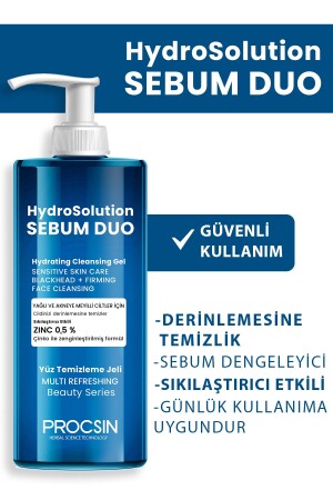 Hydrosolution Niacinamid-Gesichtsreinigungsgel für fettige und zu Akne neigende Haut 200 ml - 4