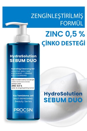 Hydrosolution Niacinamid-Gesichtsreinigungsgel für fettige und zu Akne neigende Haut 200 ml - 5