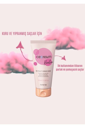 Ice Cream Keratin Restrukturierungsmaske 100 ml - 4