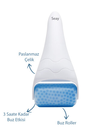 Ice Roller Gesichts- und Körpermassagegerät, Derma-Massage und Hautkühlungstherapie, effektiv IceRollerSeay - 4