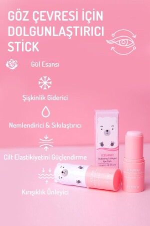 Iceland Hydrating Kolajenli Göz Çevresi İçin Nemlendirici Stick - 5