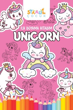 Ilk Boyama Kitabım - Unicorn (BÜYÜK RESİMLİ BOYAMA KİTABI) - 3